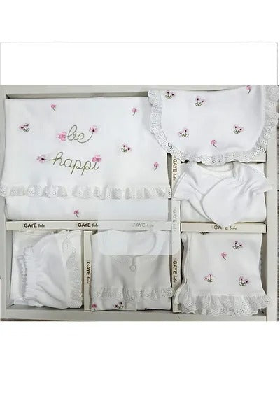 Gaye "Happy Petals" Antibacterial Cotton Set (10-Piece)
