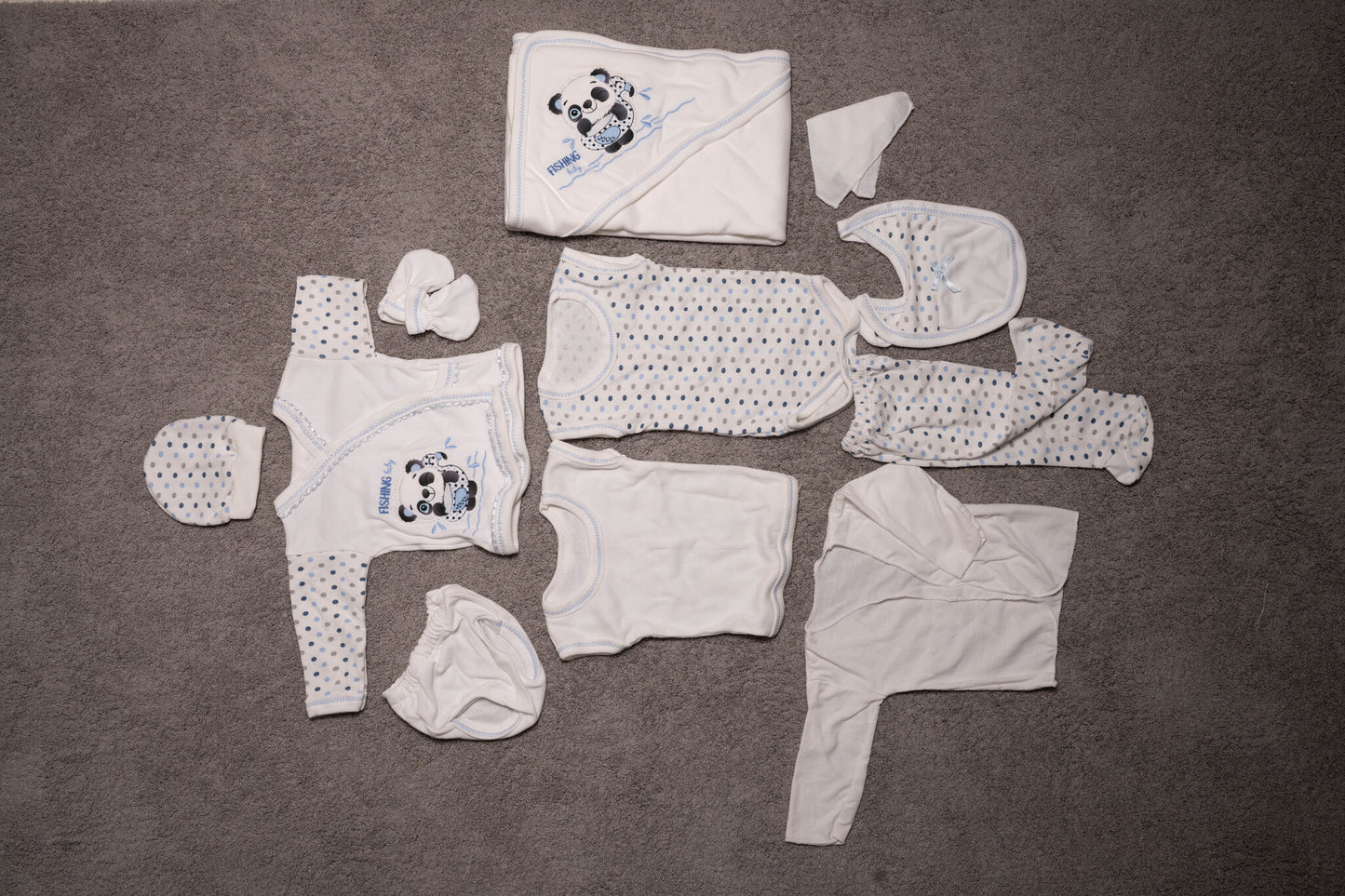 “Panda's Embrace” Newborn Essentials Set