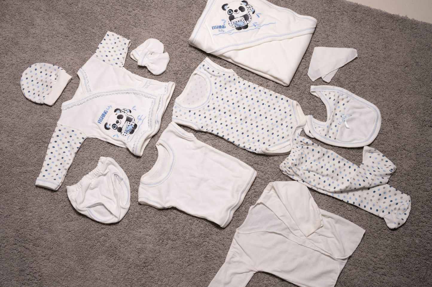 “Panda's Embrace” Newborn Essentials Set