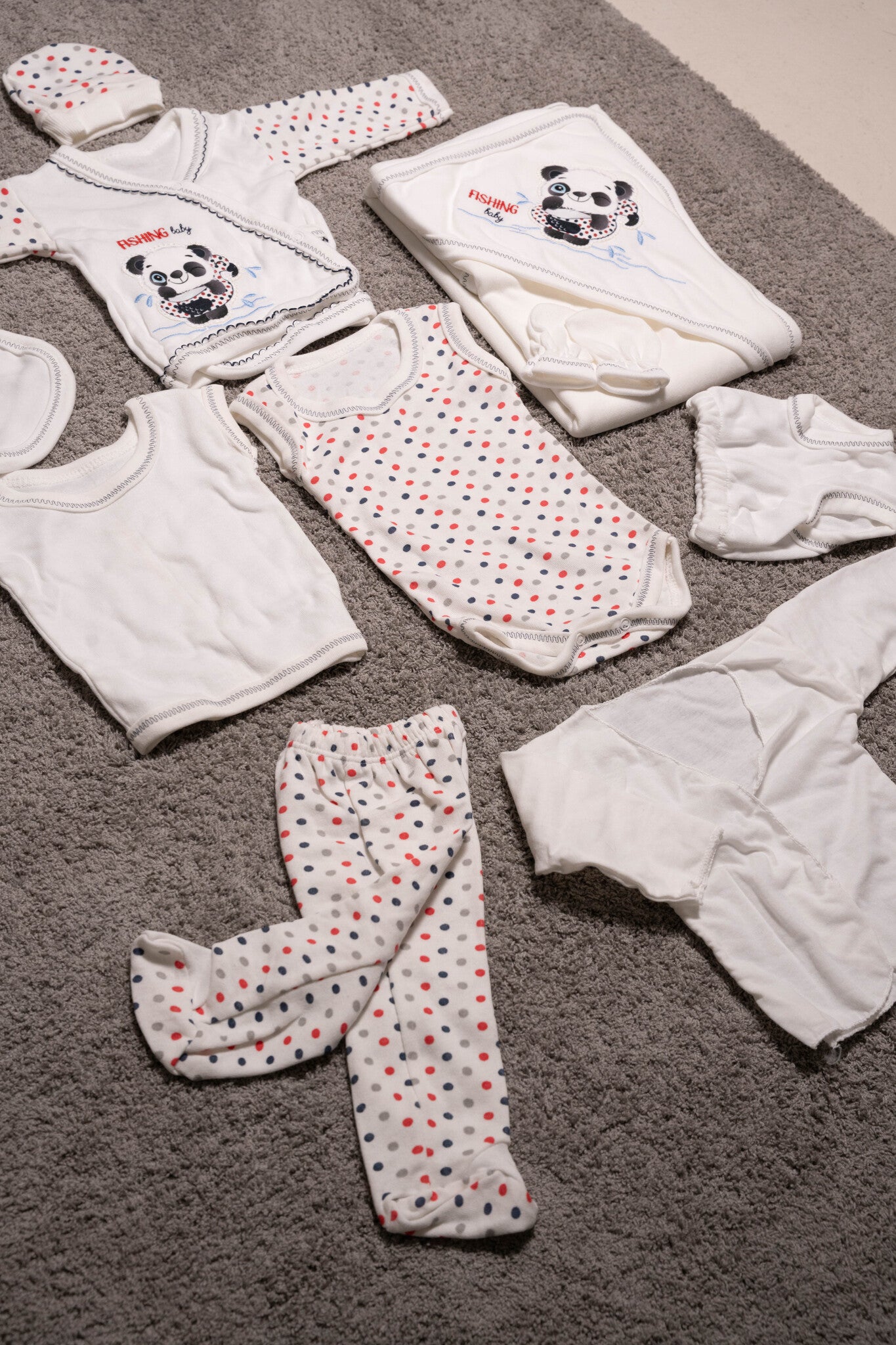 “Panda's Embrace” Newborn Essentials Set