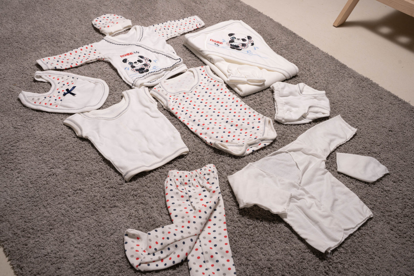 “Panda's Embrace” Newborn Essentials Set