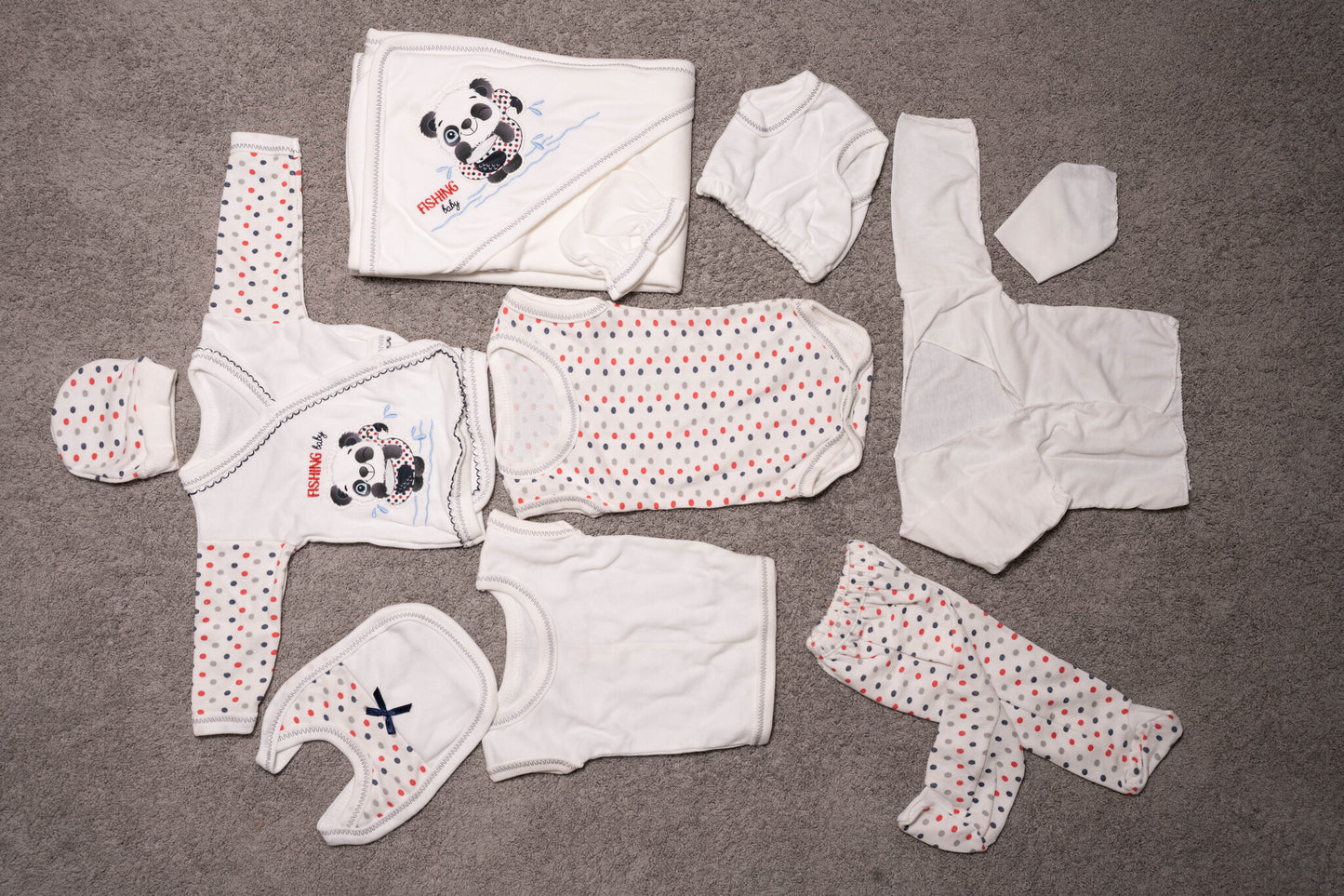 “Panda's Embrace” Newborn Essentials Set