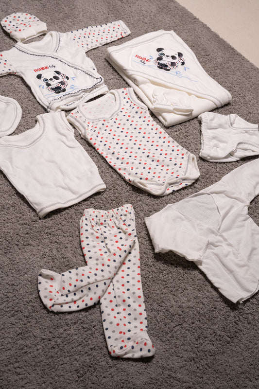 “Panda's Embrace” Newborn Essentials Set
