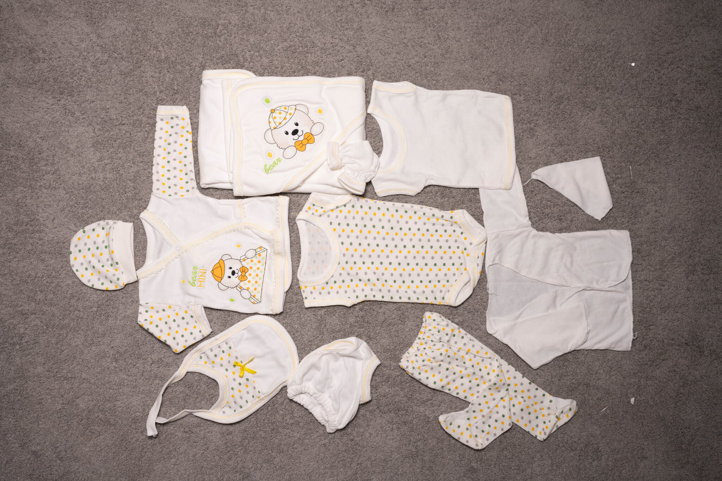 “Sunshine Sprouts” Newborn Baby Set