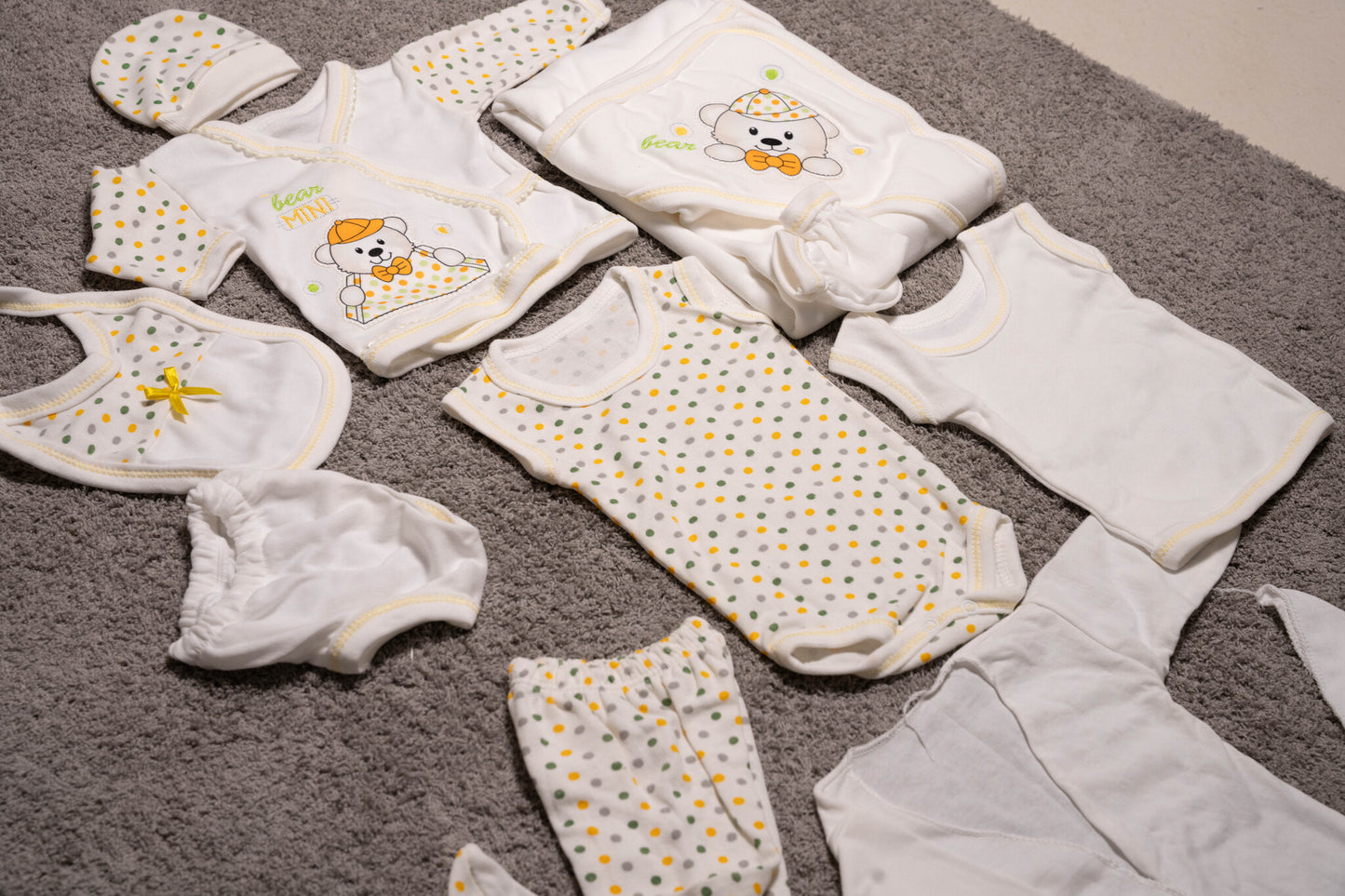 “Sunshine Sprouts” Newborn Baby Set