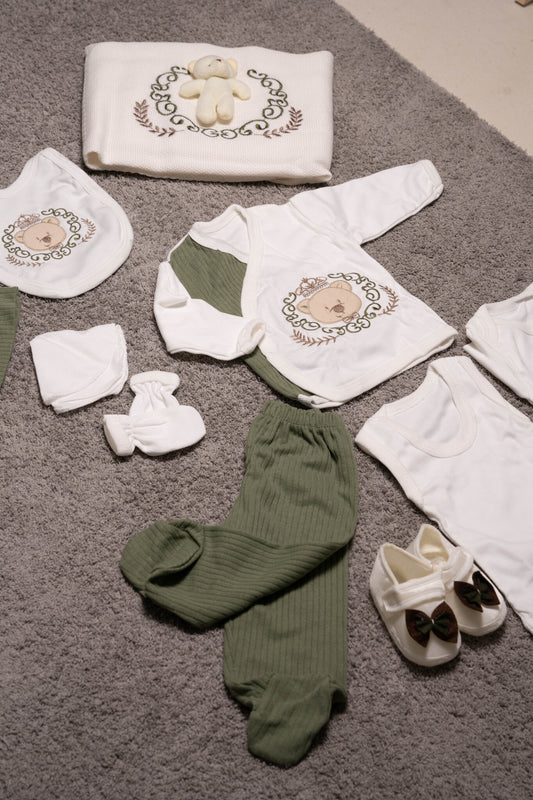 “Cuddle Bear” Newborn Baby Set